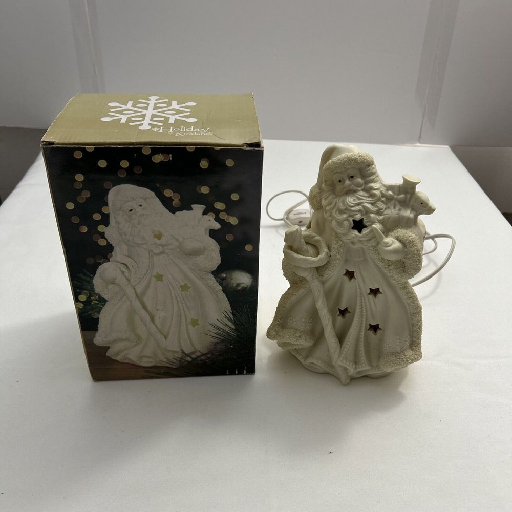 Nitelite Santa Holiday By Kirkland's SANTA CLAUS Vintage Christmas